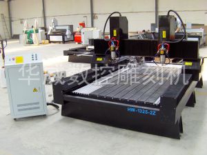 呼伦贝尔牙克石双头立体多功能石材雕刻机HW-1325-2Z