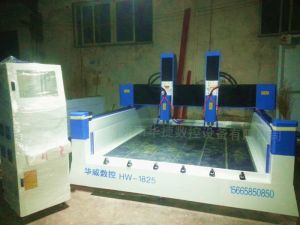 呼伦贝尔牙克石HW1825双头重型石材雕刻机
